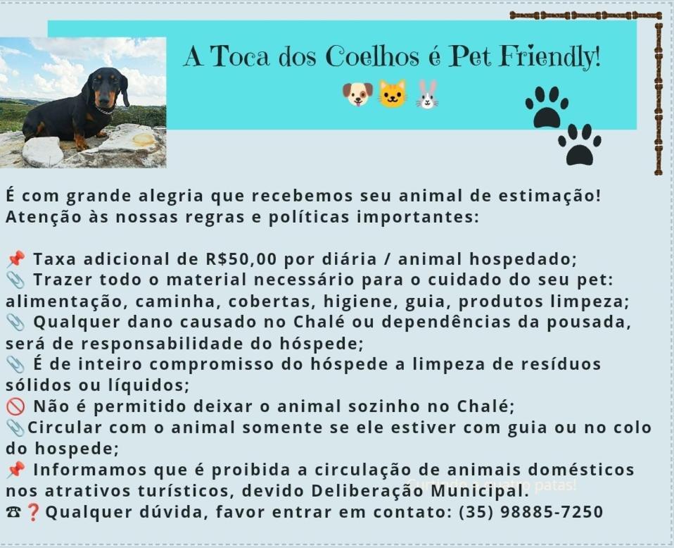 Pousada Toca Dos Coelhos Carrancas Exterior photo